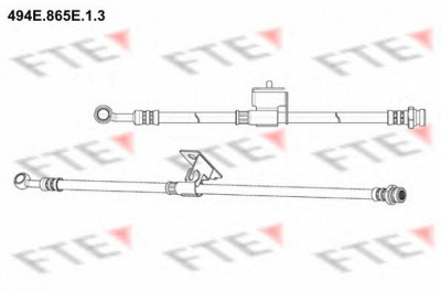 FTE 494e865e13 -  Тормозной шланг