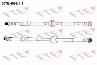 FTE 507e469e11 -  Тормозной шланг