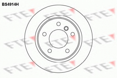 FTE bs4914h -  Тормозной диск