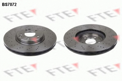 FTE bs7072 -  Тормозной диск
