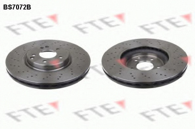 FTE bs7072b -  Тормозной диск