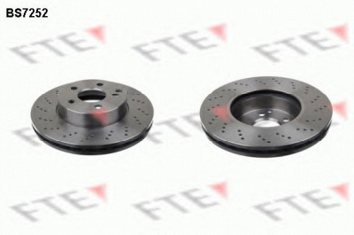 FTE bs7252 -  Тормозной диск