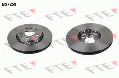 FTE bs7259 -  Тормозной диск