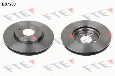 FTE bs7280 -  Тормозной диск