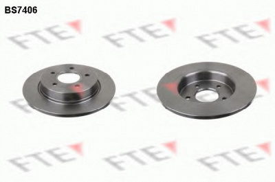 FTE bs7406 -  Тормозной диск