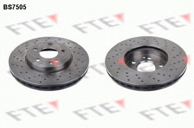 FTE bs7505 -  Тормозной диск