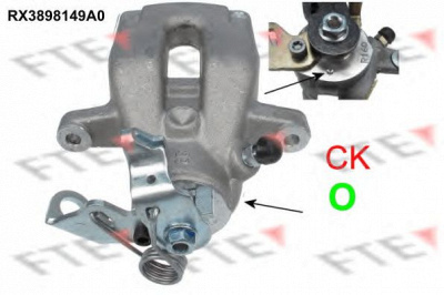 FTE rx3898149a0 -  Тормозной суппорт