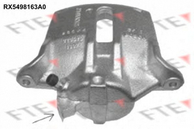 FTE rx5498163a0 -  Тормозной суппорт