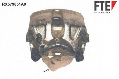 FTE rx579851a0 -  Тормозной суппорт