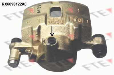 FTE rx6098122a0 -  Тормозной суппорт