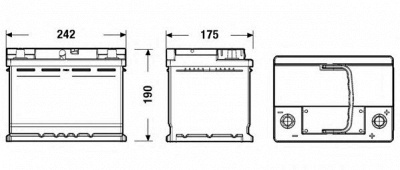 FULMEN fl600 -  Стартерная аккумуляторная батарея
