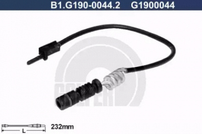 GALFER b1g19000442 -  Сигнализатор, износ тормозных колодок