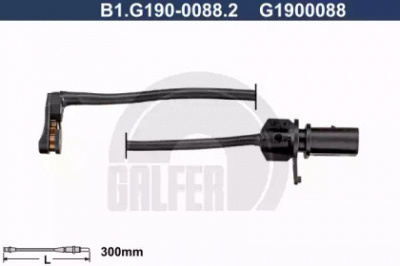 GALFER b1g19000882 -  Сигнализатор, износ тормозных колодок