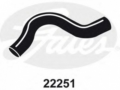 GATES 22251 -  Шланг радиатора