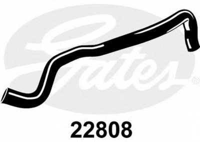 GATES 22808 - Шланг радиатора