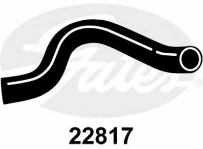 GATES 22817 - Шланг радиатора