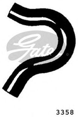 GATES 3358 - Шланг радиатора