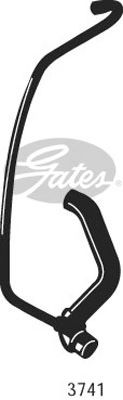 GATES 3741 - Шланг радиатора
