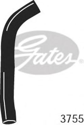 GATES 3755 - Шланг радиатора
