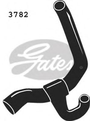 GATES 3782 - Шланг радиатора