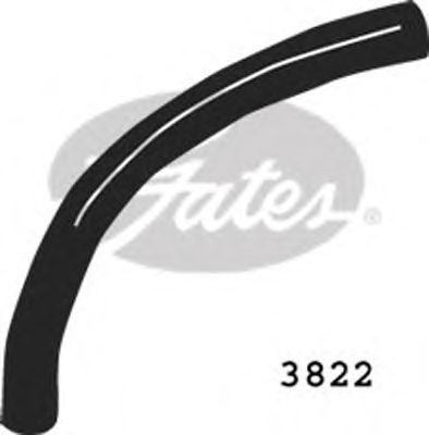 GATES 3822 - Шланг радиатора