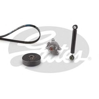 GATES k026pk2040 -  Поликлиновой ременный комплект