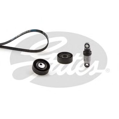 GATES k046pk1555 - Поликлиновой ременный комплект