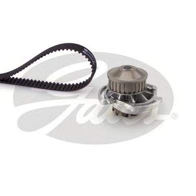 GATES kp15015 -  Водяной насос + комплект зубчатого ремня