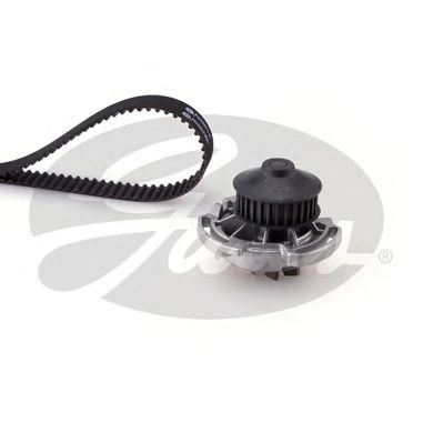 GATES kp15400 -  Водяной насос + комплект зубчатого ремня