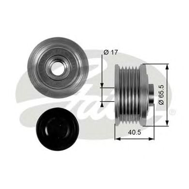 GATES oap7032 -  Механизм свободного хода генератора