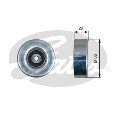 GATES t36498 -  Обводной ролик привода вспомогательных агрегатов