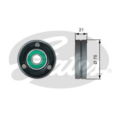 GATES t36730 -  Паразитный / ведущий ролик, поликлиновой ремень DriveAlign®