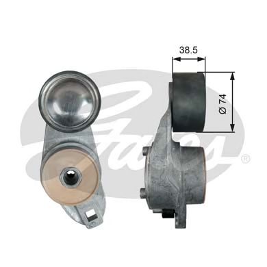 GATES t38632 -  Натяжитель ремня, клиновой зубча