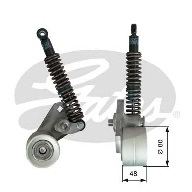 GATES t38698 -  Натяжитель ремня, клиновой зубча