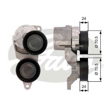 GATES t39026 -  Натяжной ролик, поликлиновой  ремень