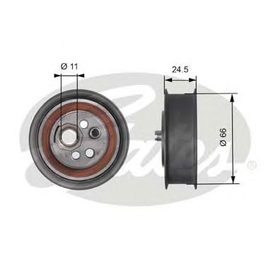 GATES t41103 -  Натяжной ролик, ремень ГРМ