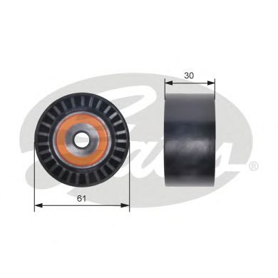GATES t42307 -  Паразитный / Ведущий ролик, зубчатый ремень