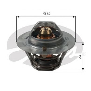 GATES th14088g1 -  Термостат, охлаждающая жидкость