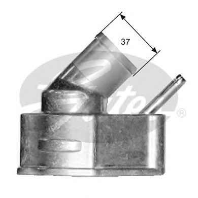 GATES th14982g1 -  Термостат, охлаждающая жидкость