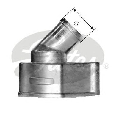 GATES th15087g1 -  Термостат, охлаждающая жидкость
