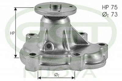 GGT pa11068 - Водяной насос