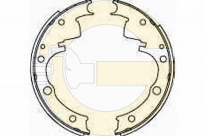 GIRLING 5162096 -  Комплект тормозных колодок