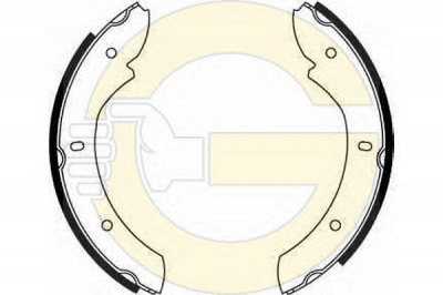 GIRLING 5162366 -  Комплект тормозных колодок, стояночная тормозная система