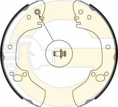 GIRLING 5184629 -  Комплект тормозных колодок