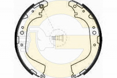 GIRLING 5185019 -  Комплект тормозных колодок
