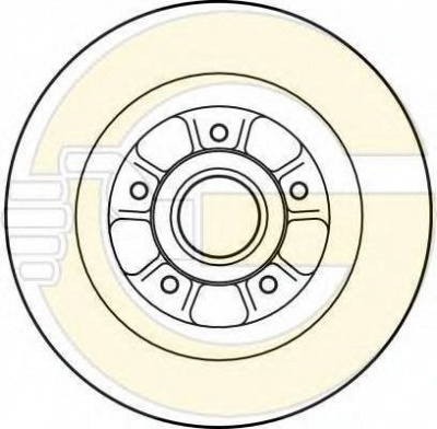 GIRLING 6042274 -  Тормозной диск