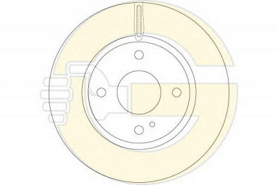 GIRLING 6063991 -  Тормозной диск