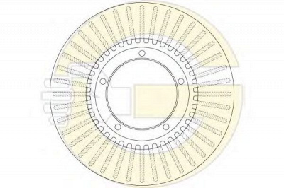 GIRLING 6064861 -  Тормозной диск