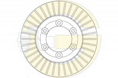 GIRLING 6064871 -  Тормозной диск
