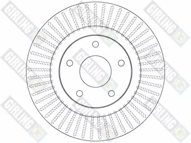 GIRLING 6065331 -  Тормозной диск
